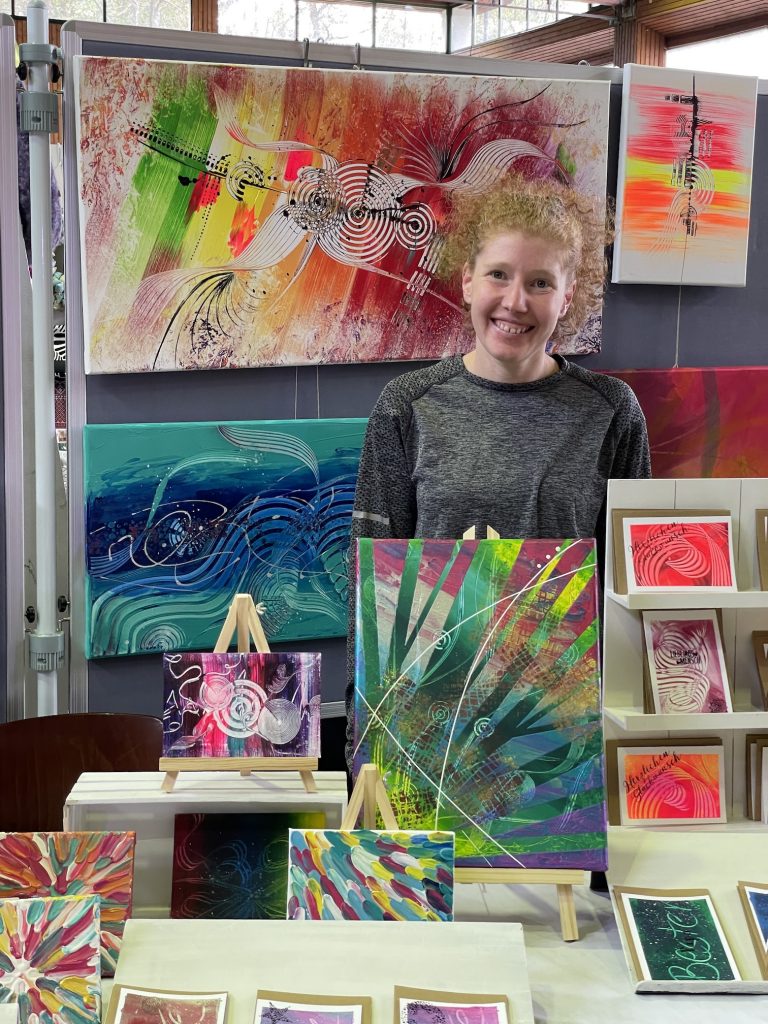 Hobbykunst Ausstellung in Landsweiler Reden (Deutschland) von Janiscolorart. Abstrakte moderne Kunst zum Kaufen und verschenken im Saarland für ein schönes modernes zu Hause.