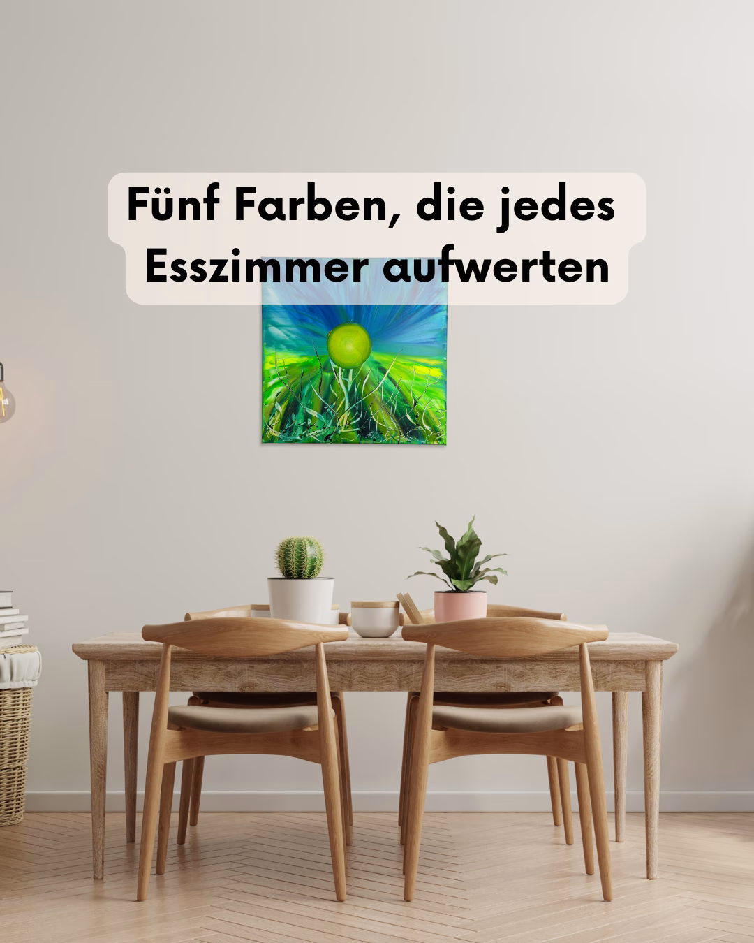 Fünf Farben, die jedes Esszimmer aufwerten