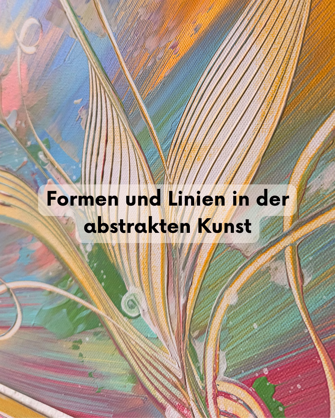 Formen und Linien in der abstrakten Kunst