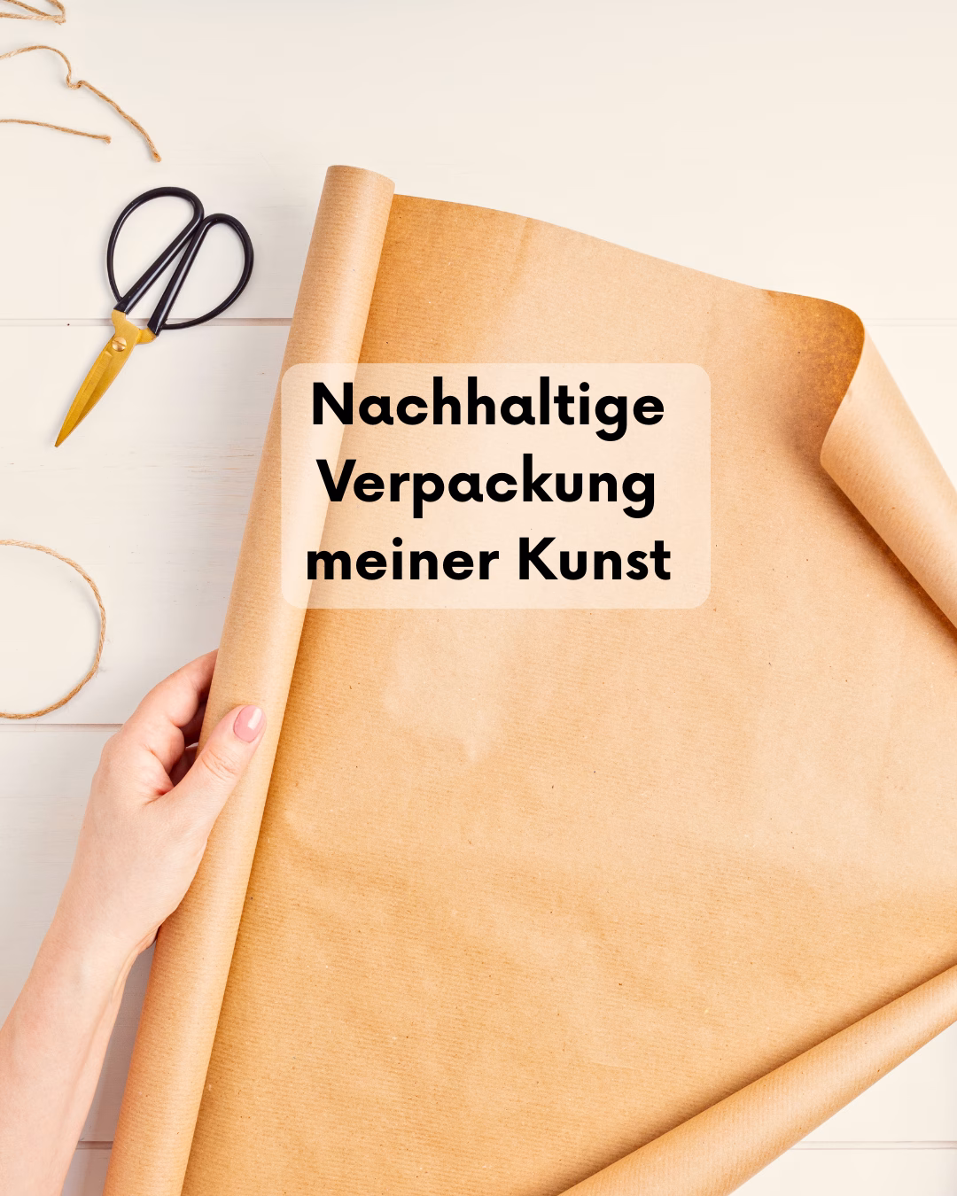 Nachhaltige Verpackung meiner Kunst: Umweltschutz in der Kunstwelt