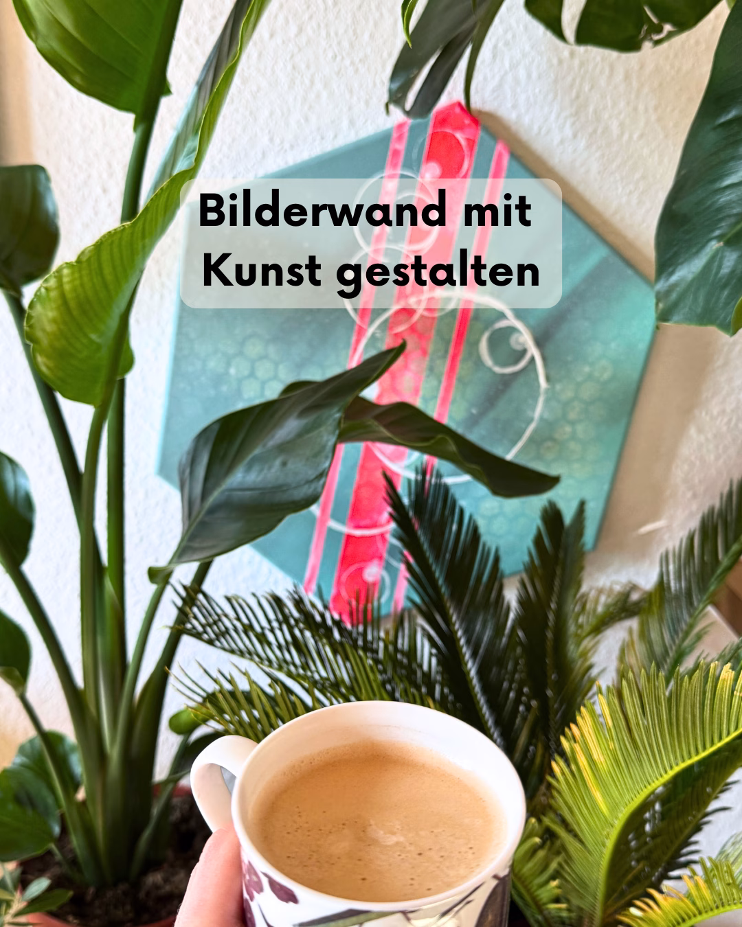 Bilderwand mit Kunst gestalten