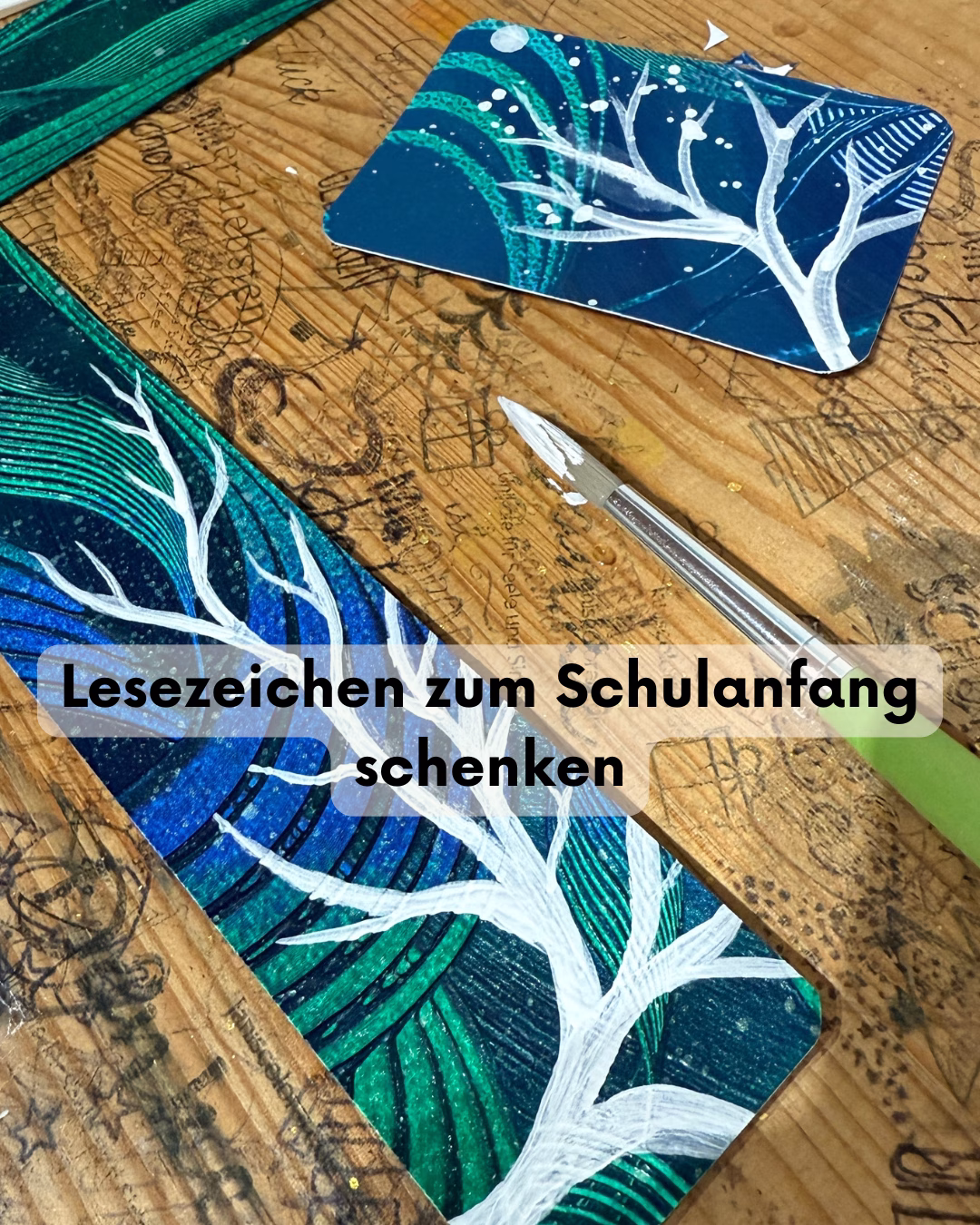 Lesezeichen zum Schulanfang schenken