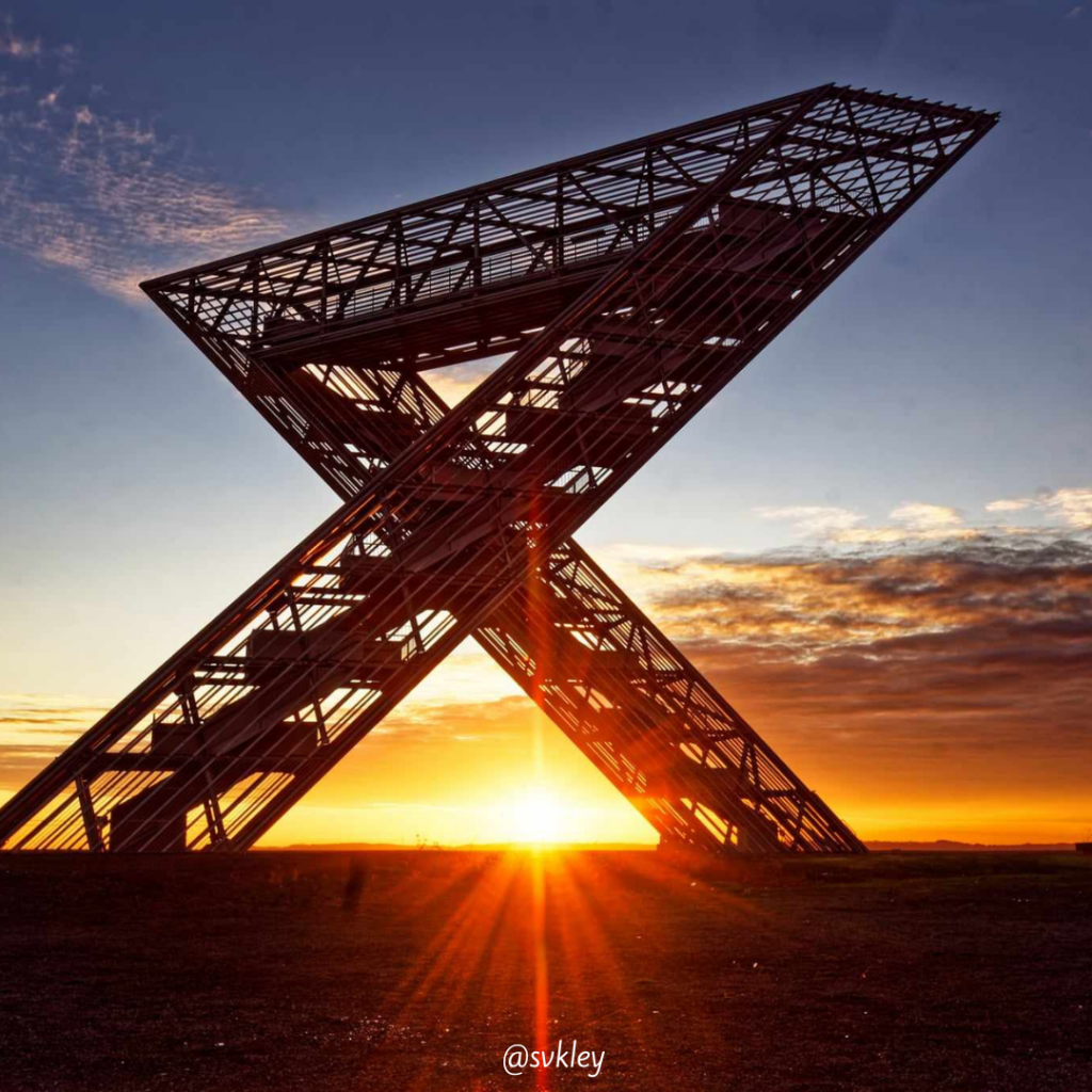 Das Saarpolygon bei Ensdorf im Saarland, fotografiert von Sven Kley.