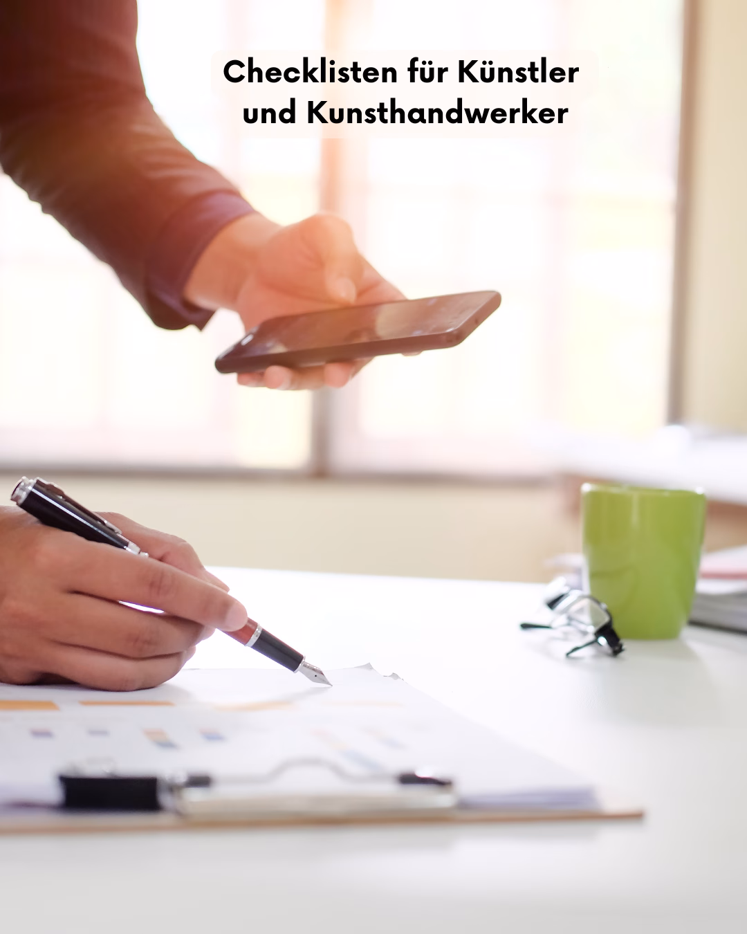 Checklisten für Künstler und Kunsthandwerker