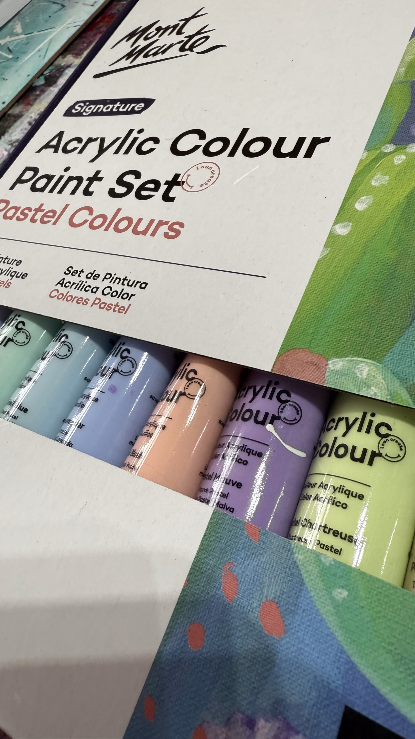Kreativ werden leicht gemacht – mit den Mont Marte Acrylfarben