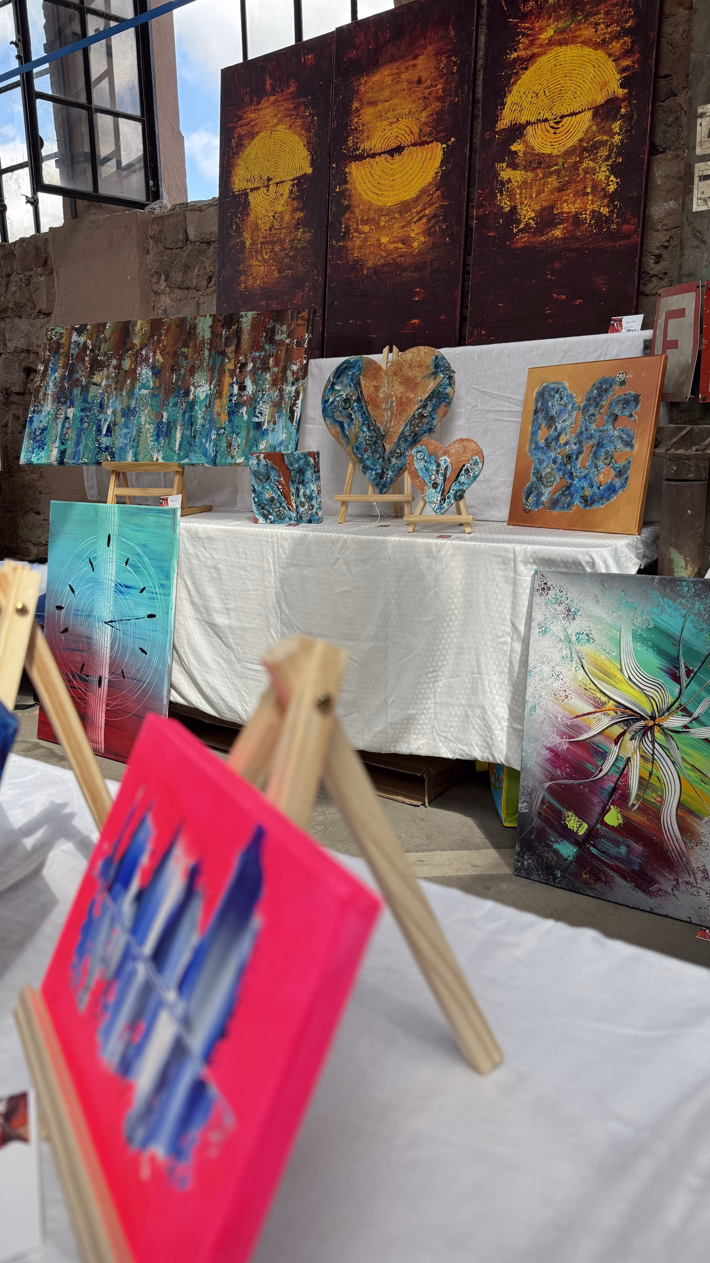 Abstrakte Gemälde von Janiscolorart